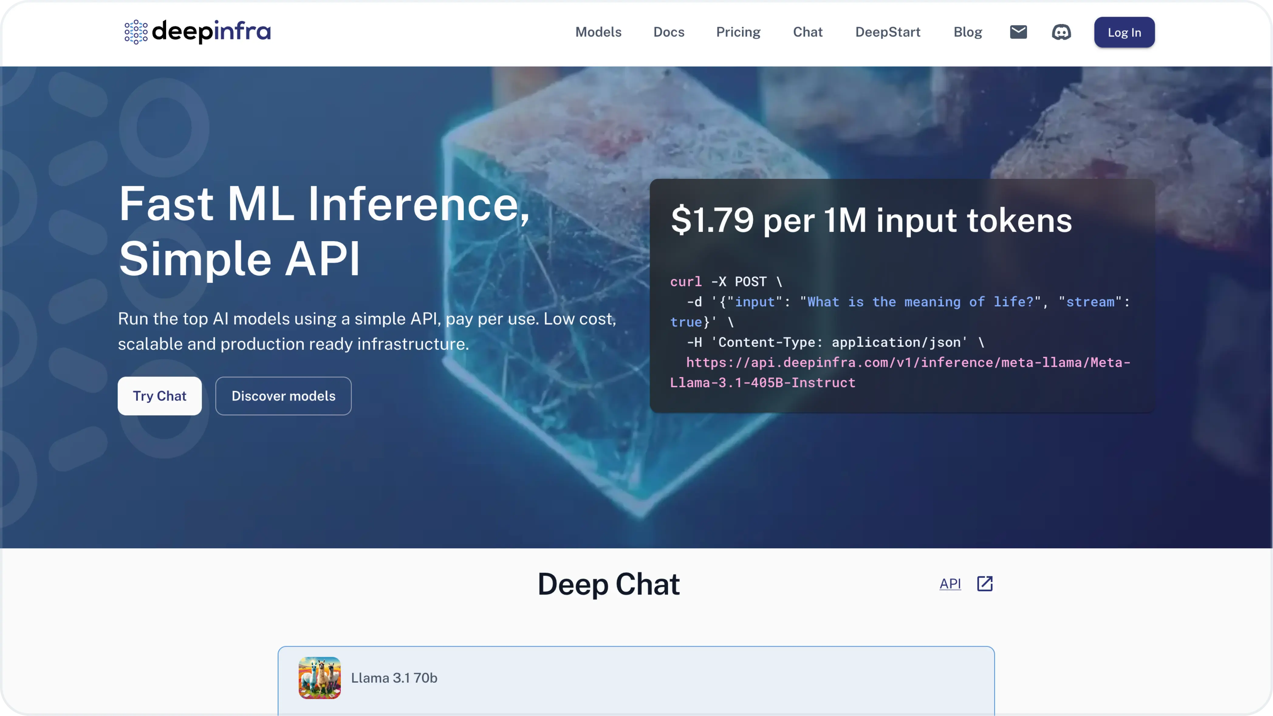 DeepInfra: LLM API Provider